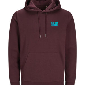 Almere Hoodie - Donker rood