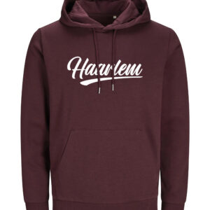 Haarlem Hoodie - Donker rood