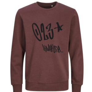 Haarlem Sweater - Donker rood
