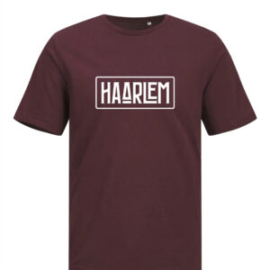 Haarlem T-shirt - Donker rood