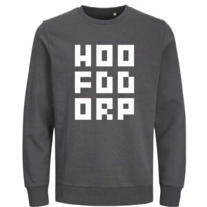 Hoofddorp Sweater - Donker grijs