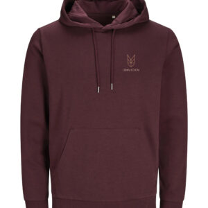 Ijmuiden Hoodie - Donker rood