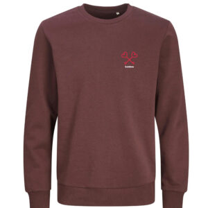Leiden Sweater - Donker rood