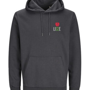 Lisse Hoodie - Donker grijs