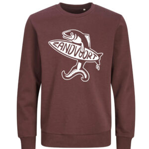 Zandvoort Sweater - Donker rood