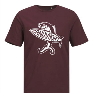 Zandvoort T-shirt - Donker rood
