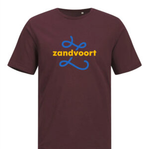 Zandvoort T-shirt - Donker rood