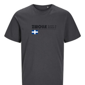 Zwolle T-shirt - Donker grijs