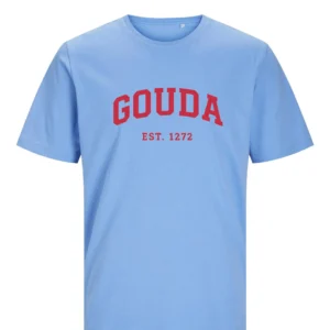 Gouda T-shirt - Licht blauw