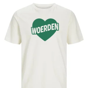 Woerden T-shirt - Gebroken wit
