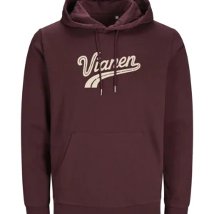 Vianen Hoodie - Donker rood