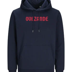 Ovezande Hoodie - Donker blauw
