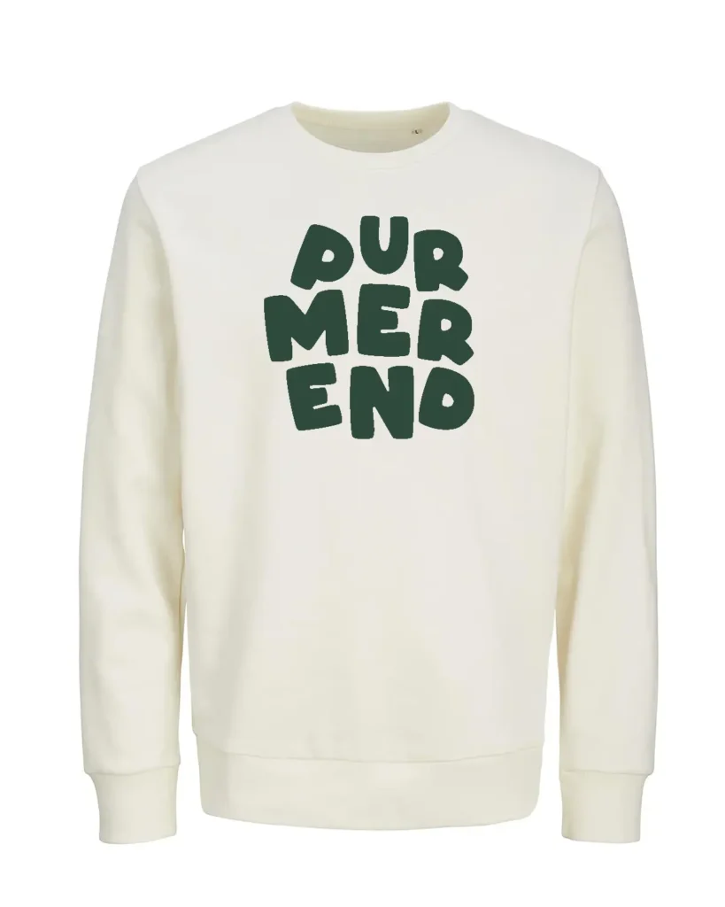 Purmerend sweater in donker rood