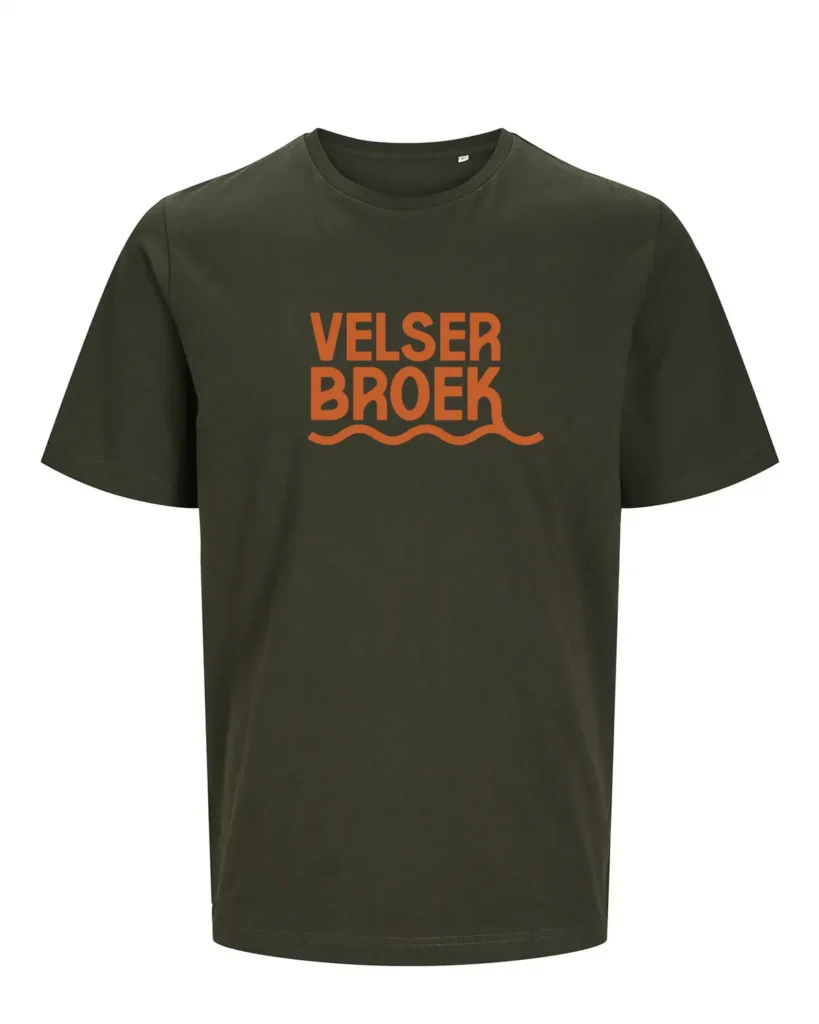 Velserbroek t-shirt in zwart