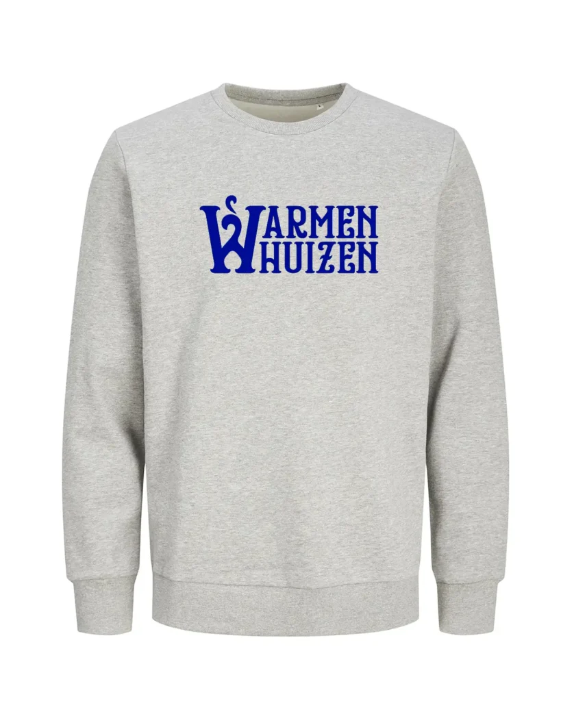 Warmenhuizen sweater in donker blauw