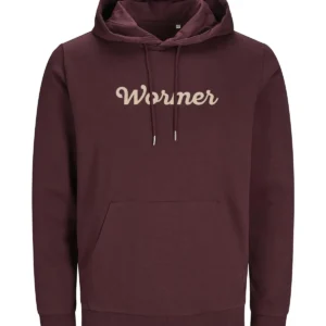 Wormer Hoodie - Donker rood