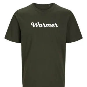 Wormer T-shirt - Donker groen