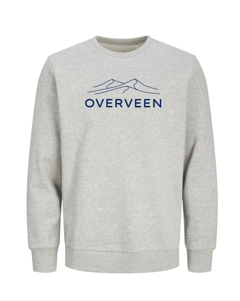 Overveen sweater in ijs blauw
