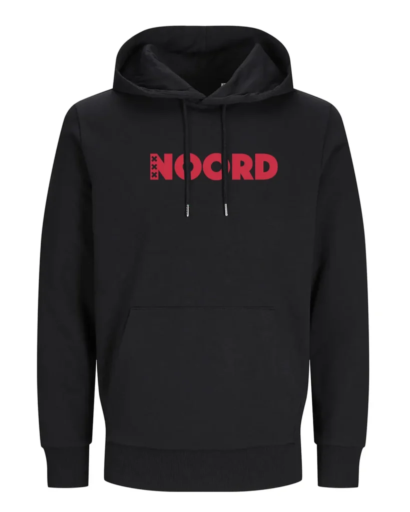 Amsterdam hoodie in gebroken wit