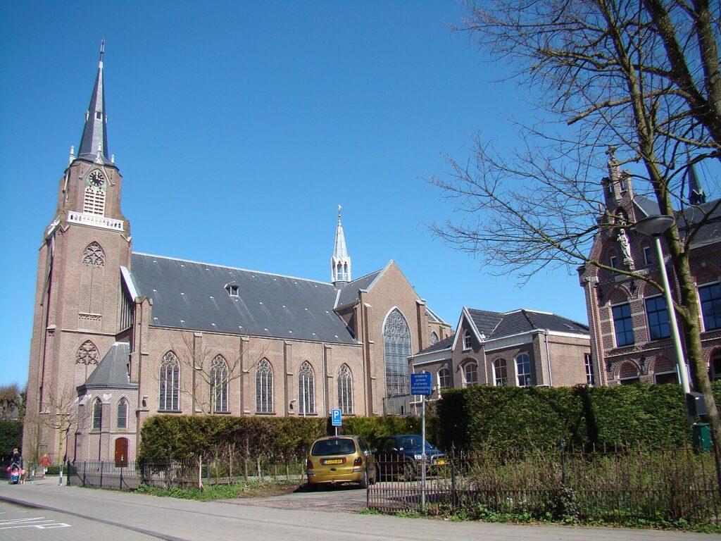 De kerk Onze Lieve Vrouw Onbevangen in Overveen